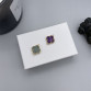 Коннектор в стиле Van Cleef из натурального камня 22*16мм