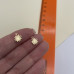 Подвеска в форме цветка 10 мм позолота 